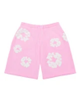 Denim Tears The Cotton Wreath Sweat Shorts Powder