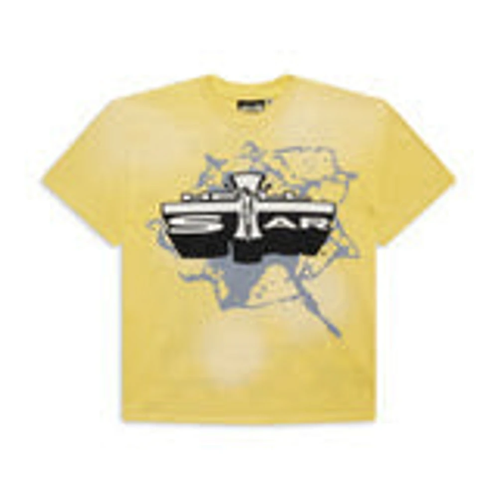 Hellstar Jesus T Shirt Yellow