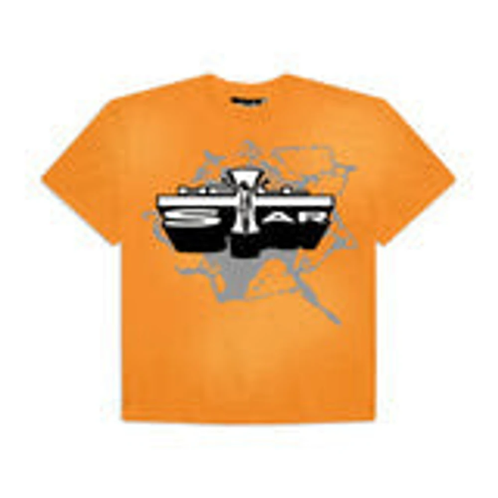 Hellstar Jesus T Shirt Orange