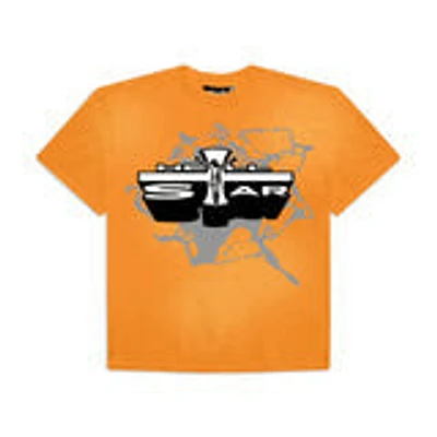 Hellstar Jesus T Shirt Orange