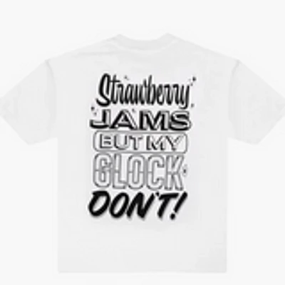 Strawberry Rcade White/Black Tee