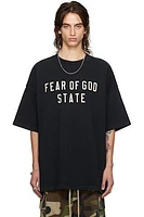 Essentials FOG State Black Crewneck Tee