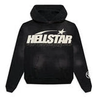 Hellstar Uniform Glitter Hoodie Black