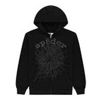 Sp5der OG Web V2 Phantom Zip Up Black