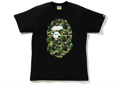 BAPE ABC Camo Big Ape Head Tee Black/Green