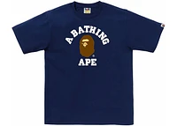 BAPE College Tee (SS24) Navy