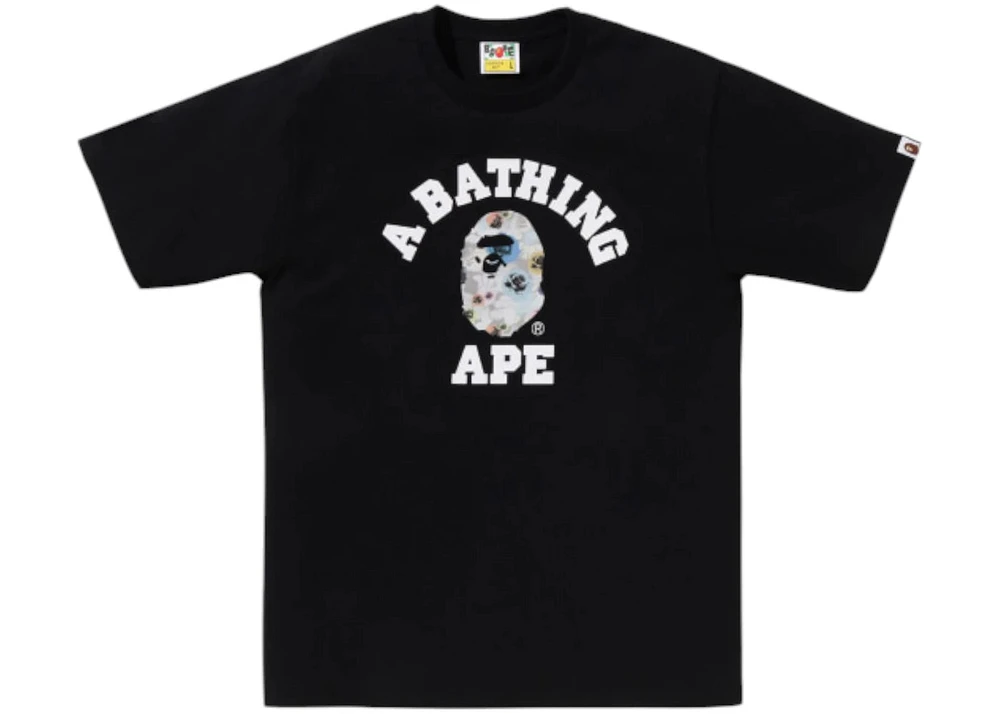 BAPE Floral Camo College Tee