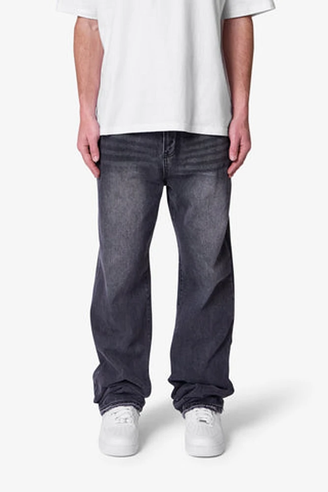 MNML Baggy Denim Washed Black