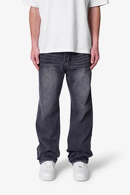 MNML Baggy Denim Washed Black