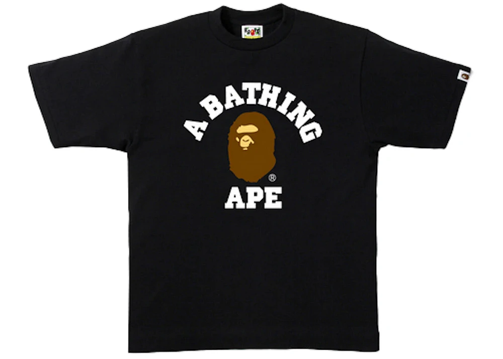 BAPE College Tee Black