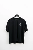 COPPED Seamless Tee Single Layer Black White Logo