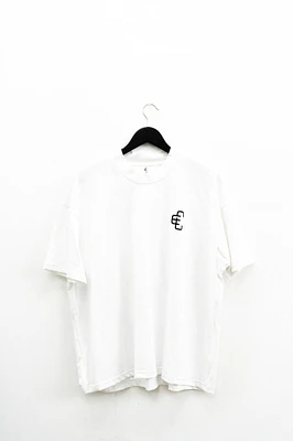 COPPED Seamless Tee Single Layer White Black Logo