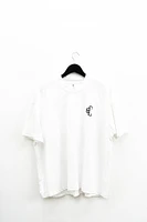 COPPED Seamless Tee Single Layer White Black Logo