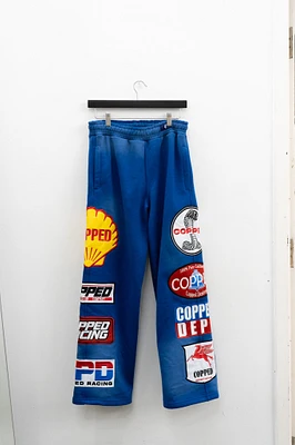 COPPED Motor Sports Sweatpants Royal