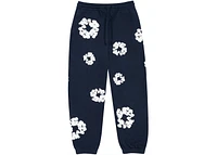 Denim Tears Cotton Wreath Sweatpants Navy