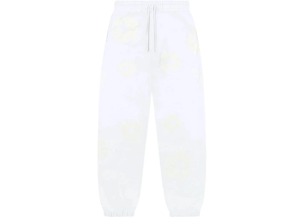 Denim Tears Mono Cotton Wreath Sweatpants White