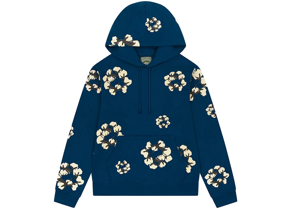 Denim Tears x CPFM Cactus Wreath Hoodie Navy