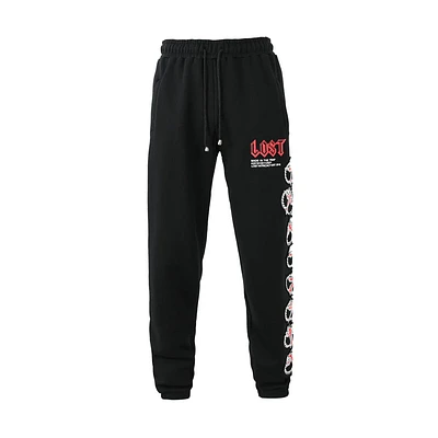 Lost Intricacy Mitt Sweats Black Red