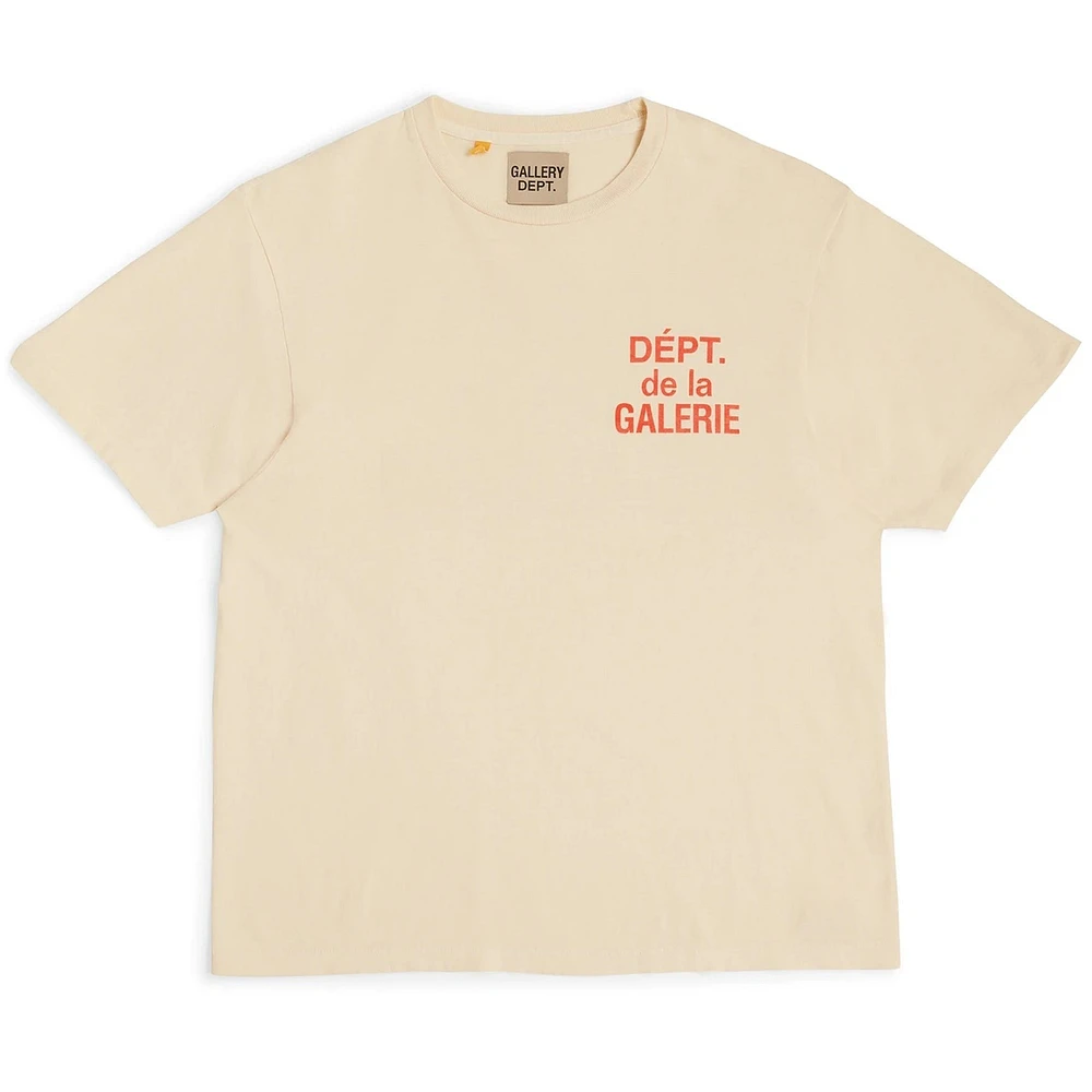 Gallery Dept Tee "FRENCH" CREAM