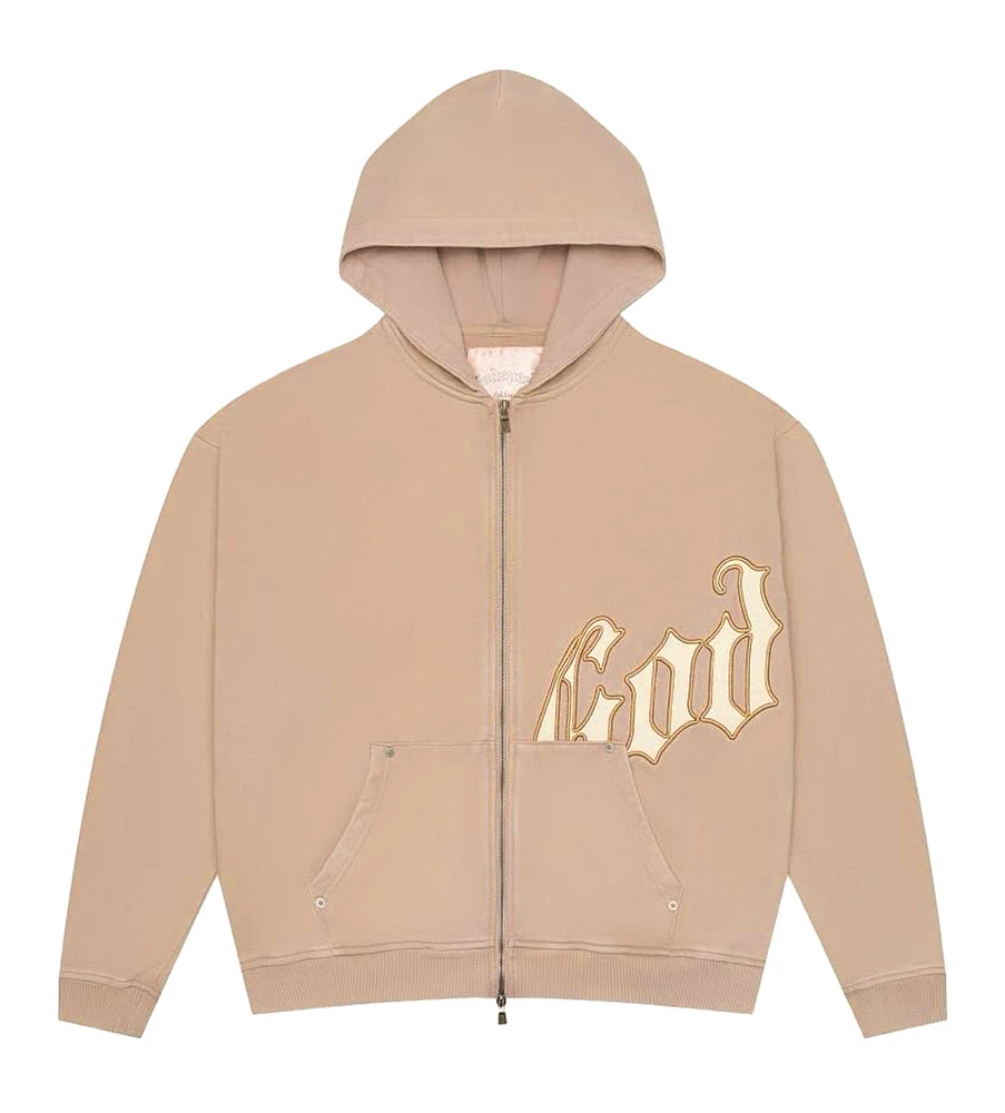 Godspeed OG Logo Hoodie V2 Sand