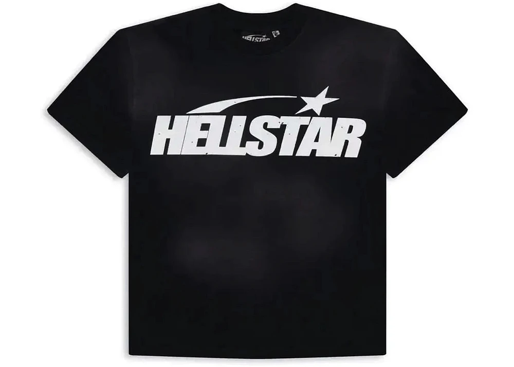 Hellstar Classic Logo Gel Print T-shirt Black