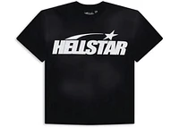 Hellstar Classic Logo Gel Print T-shirt Black