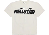 Hellstar Classic T-shirt White/Black (Gel Print)