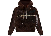 Hellstar Graffiti Hoodie Brown