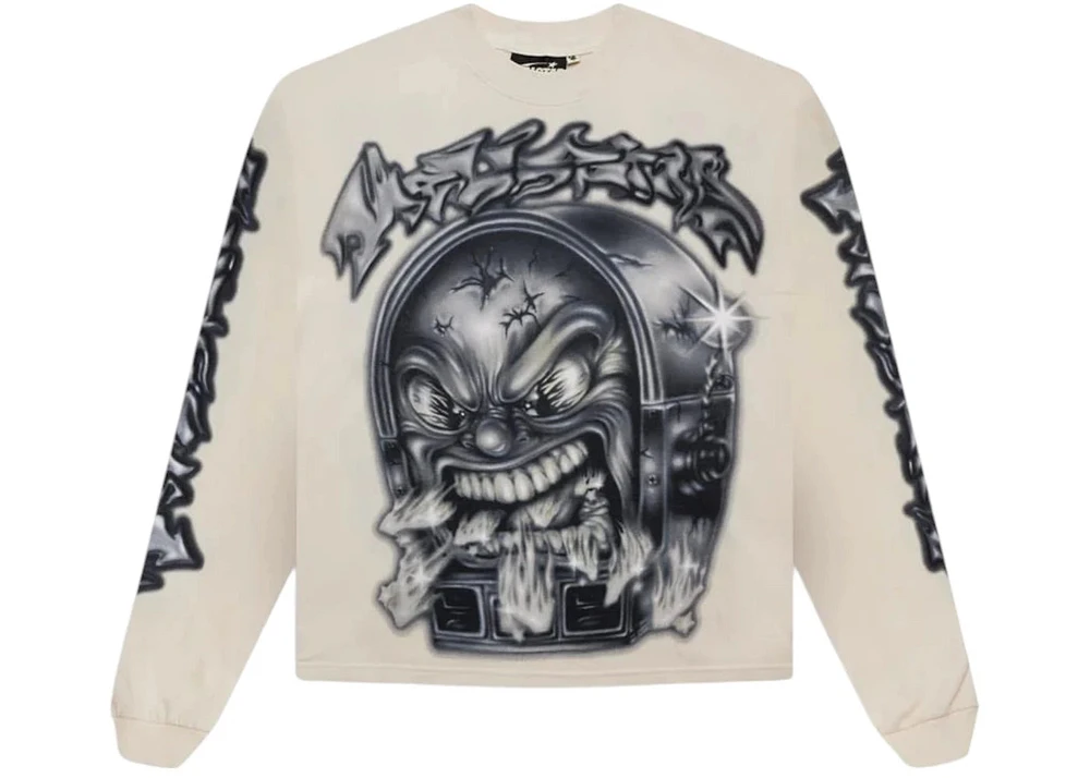 Hellstar Mark Longsleeve White