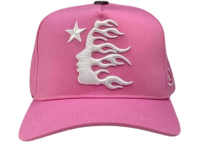 Hellstar OG Logo Snapback Hat Pink