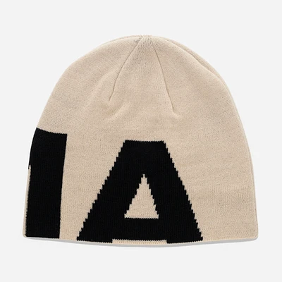 oMA Studios  Jumbo Logo Skull Cap Ivory
