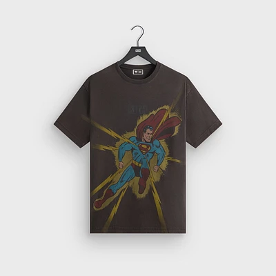 Kith Superman Lightning Bolt Tee Black
