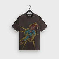 Kith Superman Lightning Bolt Tee Black