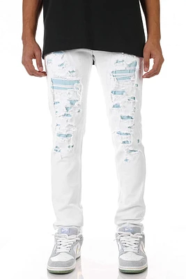 KDNK Jeans Skinny White