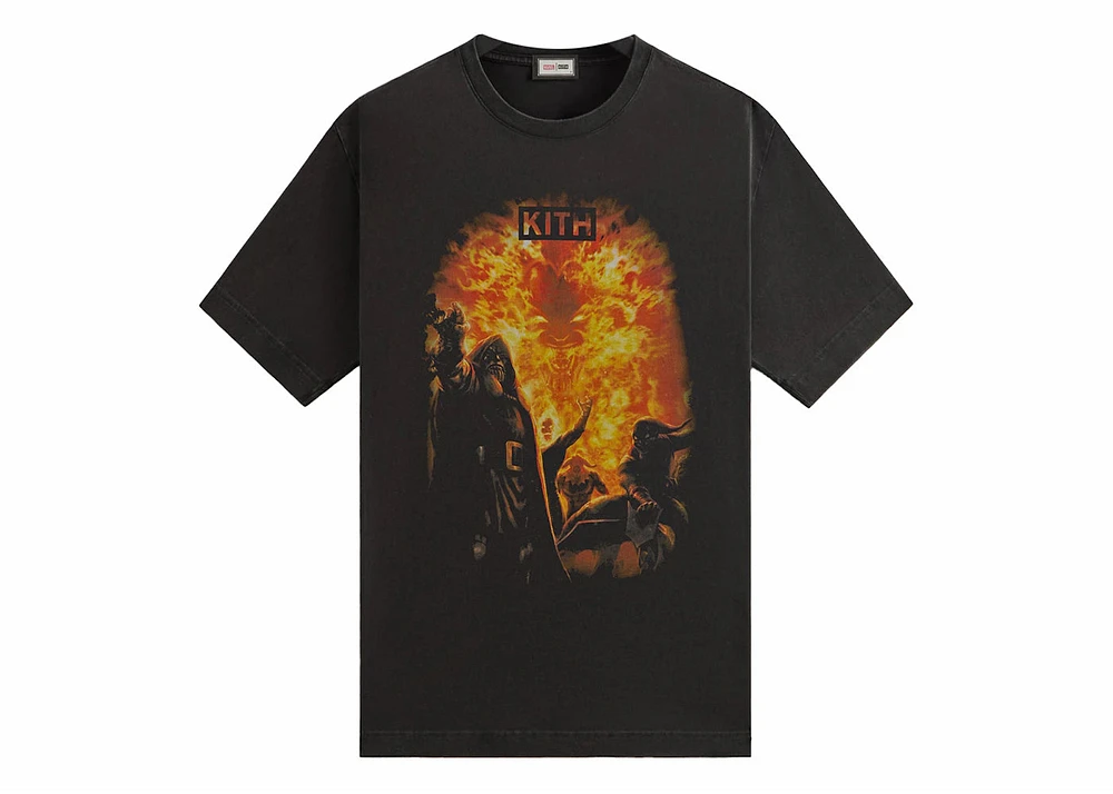 Kith x Marvel Villains Vintage Tee Black