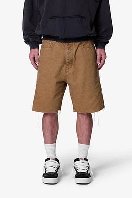 MNML Mojave Canvas Shorts Tan