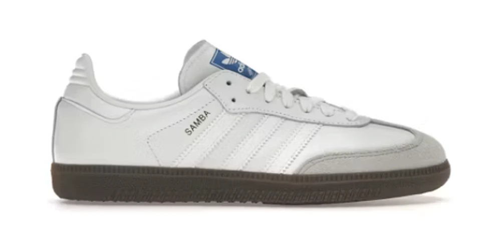 adidas Samba Cloud White Blue Gum