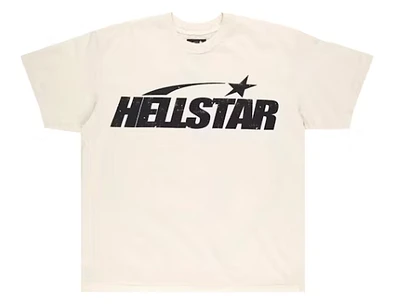 Hellstar Classic T-shirt (Regular Print) White/Black