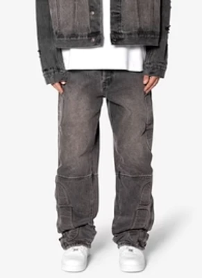 MNML Ultra Baggy Moto Denim