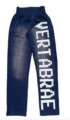 Vertabrae Sweats Navy Single Leg