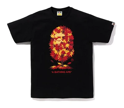 BAPE Japan Autumn Tree Ape Head Tee