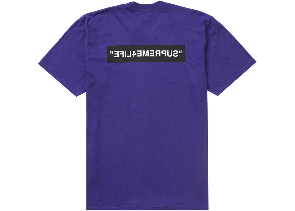 Supreme 4 Life Tee Purple