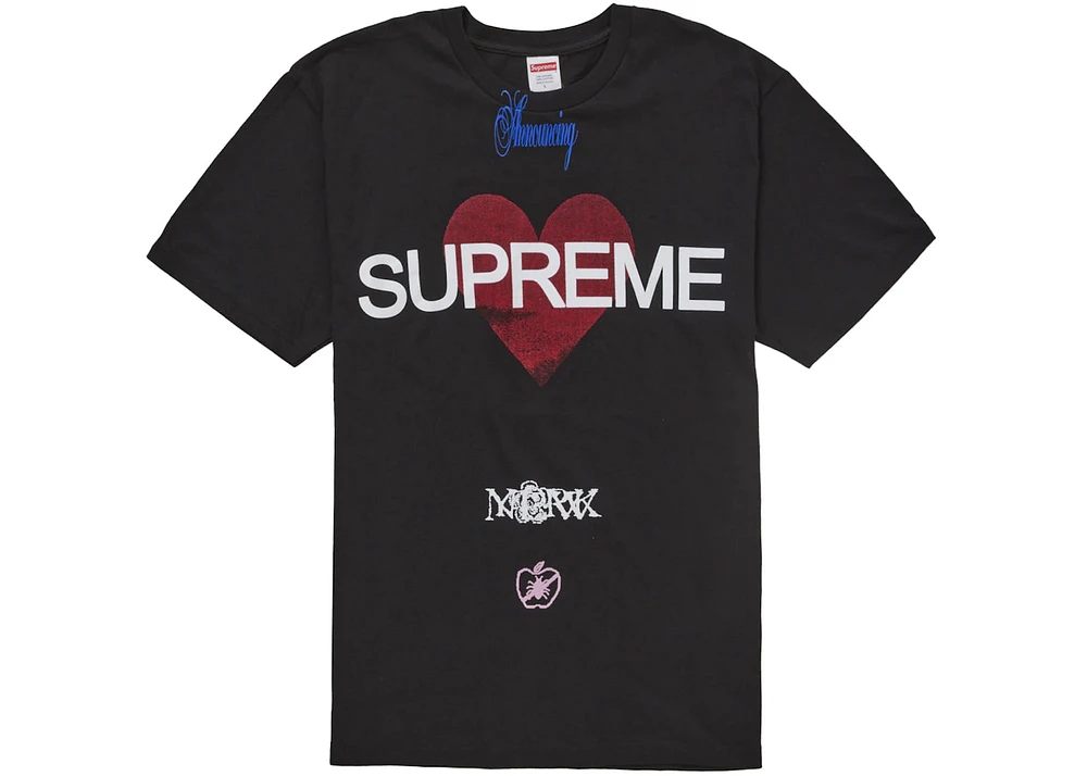 Supreme Announcing Tee Black
