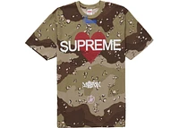 Supreme Announcing Tee Chocolate Chip Camo
