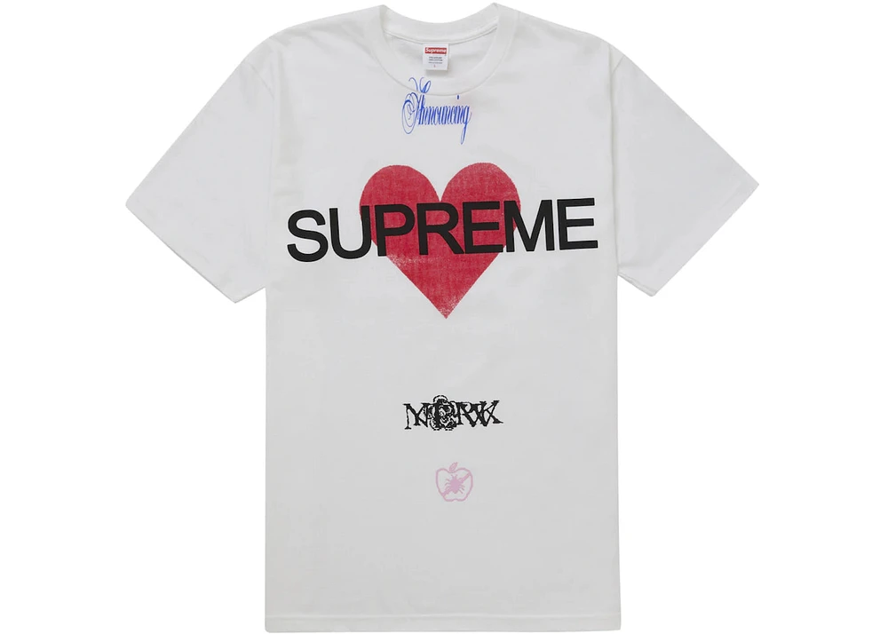 Supreme Announcing Tee White