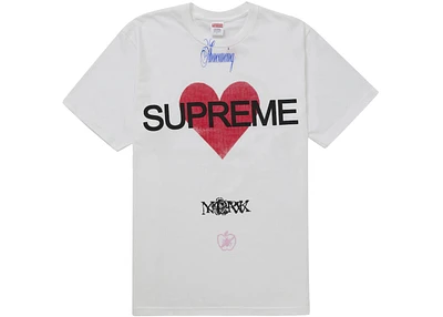 Supreme Announcing Tee White
