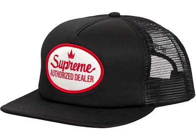 Supreme Authorized Mesh Back 5 Panel FW24 Black