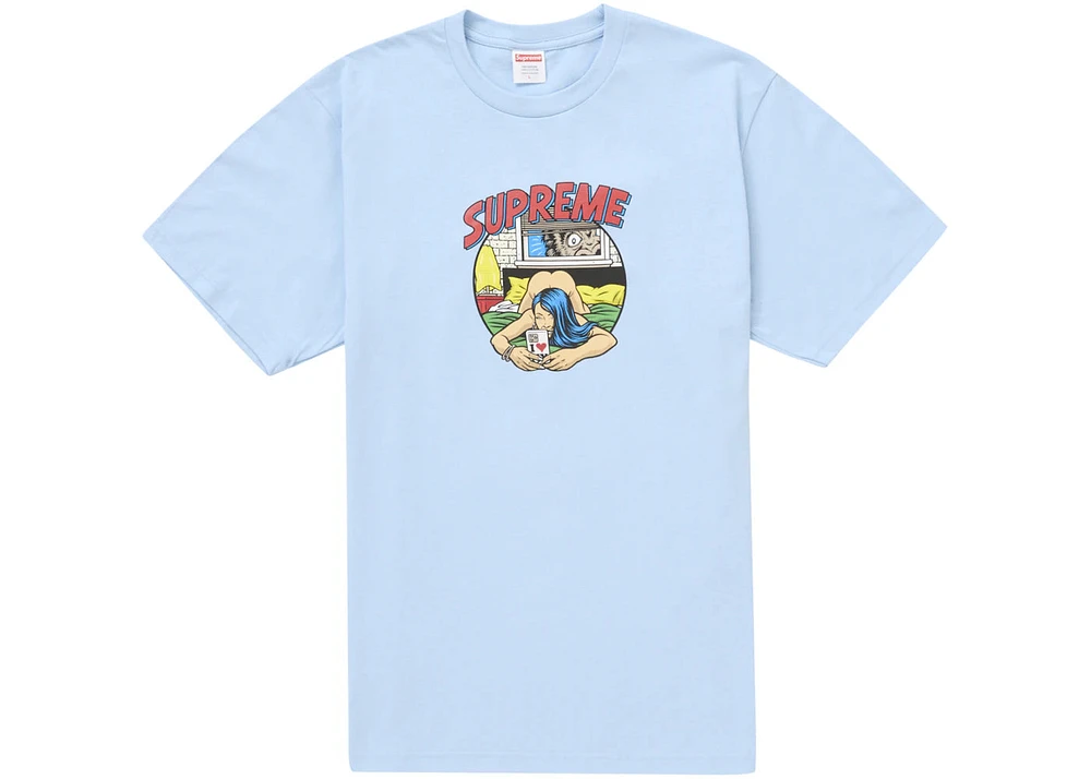 Supreme Bedroom Tee (SS25) Powder Blue