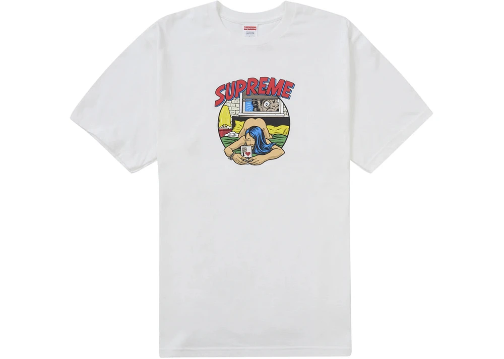 Supreme Bedroom Tee (SS25) White