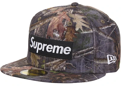 Supreme Championship Box Logo New Era 59Fifty Hat TrueTimber Kanati Camo